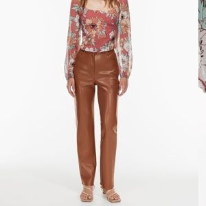 Aritzia Melina Pant Epicurean Brown Size 6